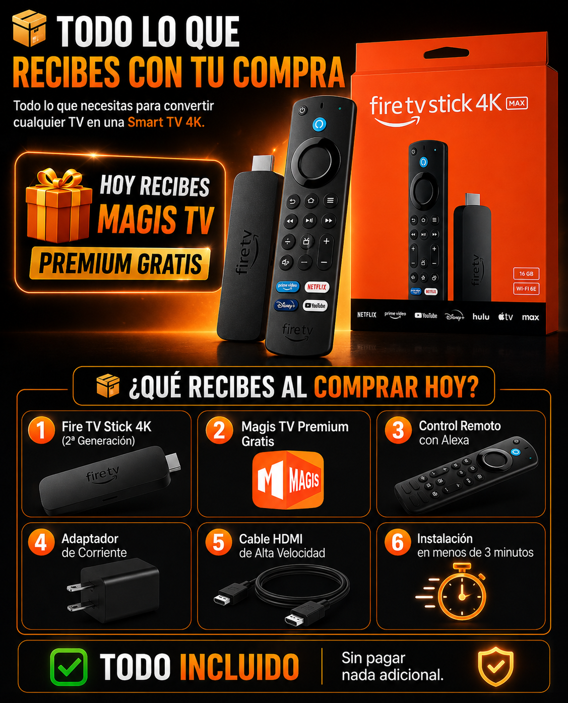 📺 Convierte tu TV en Smart TV 4K en 3 Minutos +🚚 Envío GRATIS + 💵 Pago al Recibir