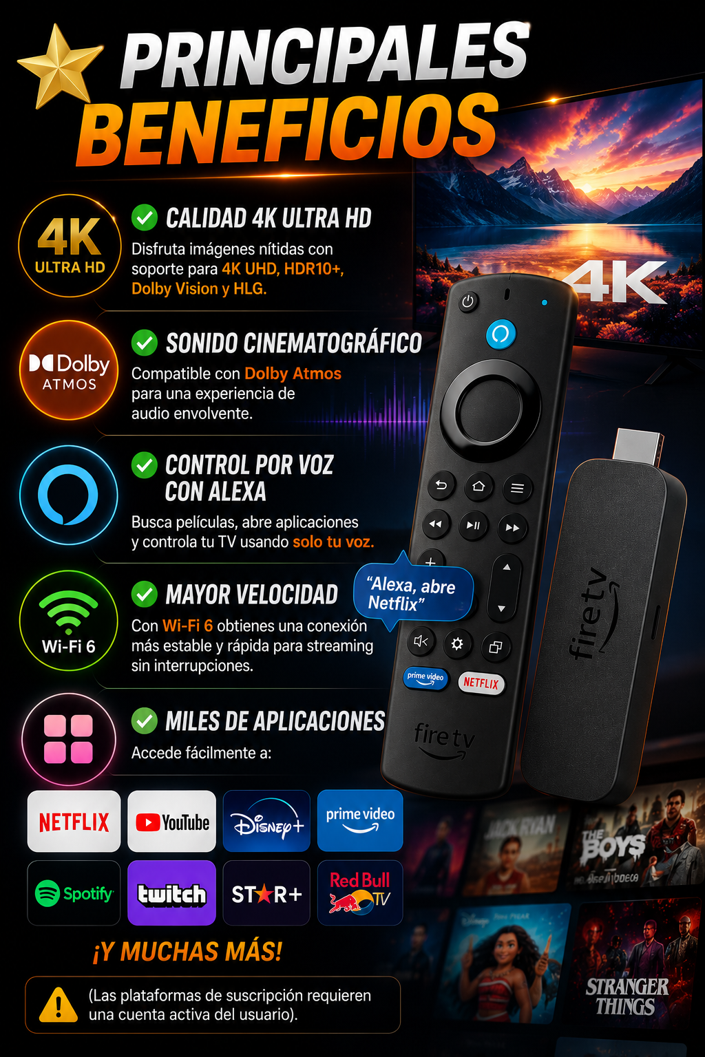 📺 Fire TV Stick 4K + Magis TV GRATIS