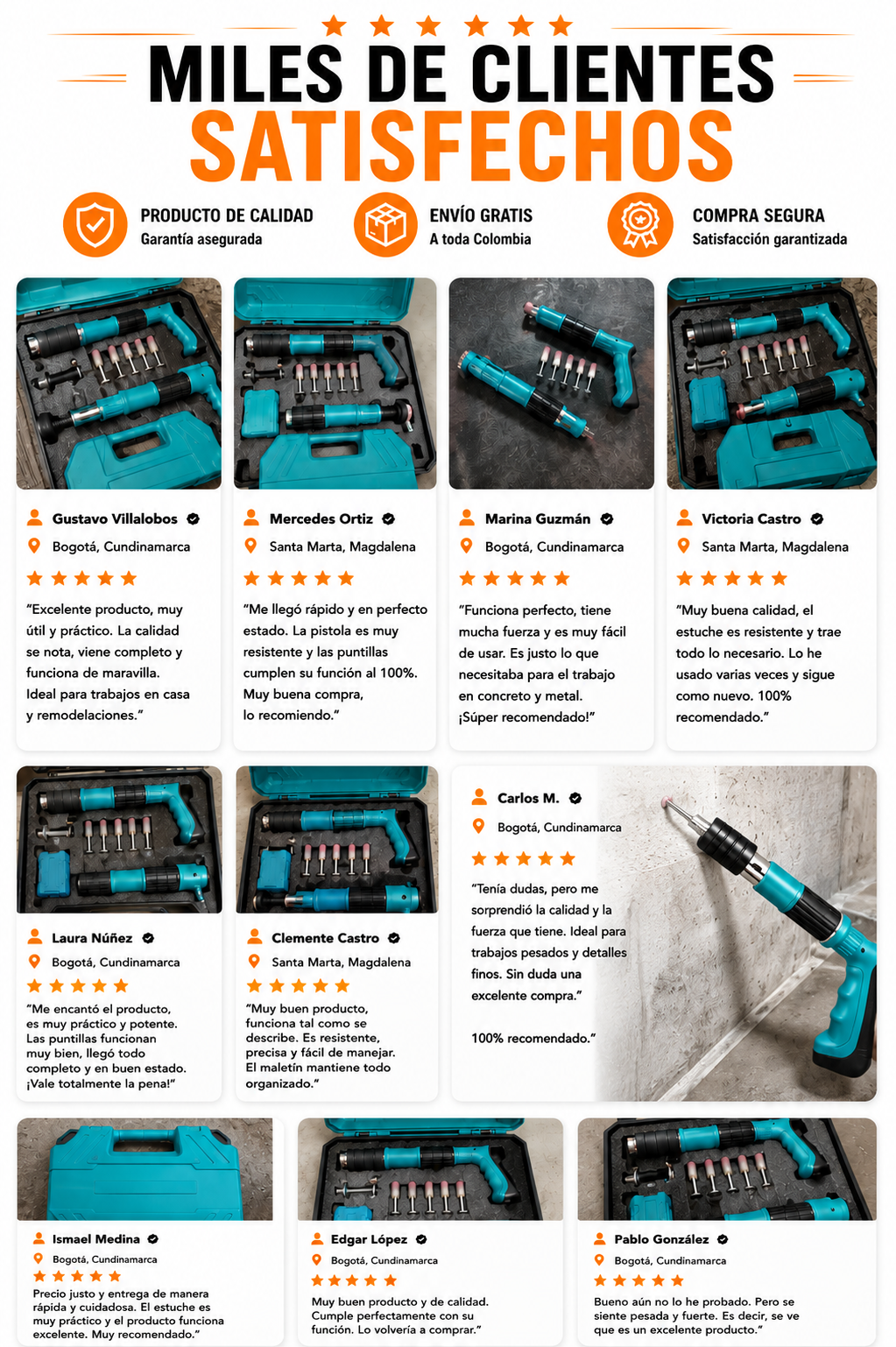 RapiFix™ Pistola Manual de Clavos + Maletín GRATIS | ¡Últimas Unidades!