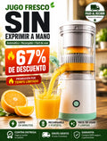 ⚡ Exprimidor Eléctrico Portátil | Tu Jugo Fresco en Menos de 1 Minuto